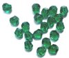 20 10mm Faceted Emerald Nuggets